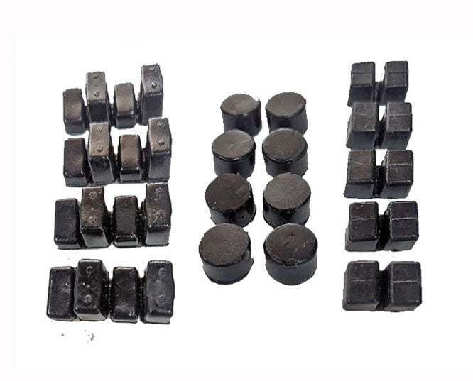 1981-84 HONDAATC250R HEAD RUBBER INSERTS SET  -  17PCS PT#12296-98-961-000