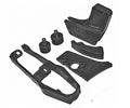 1983  HONDA CR250-480 Front Chain Slider, Rear Chain Guide, Rub Block, Splash Guard and Roller SET