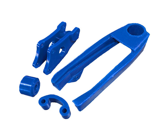 1983-88 Kawasaki  KX60, 1990-98 KX60, 88-90 4pcs set including front chain slider, rear chain guide, rub block and roller