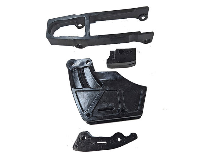 1985-02 HONDA XR200R, 90-02 1985 XR250, XR350R 85-86 XL250 85-86 XL600 FRT-REAR CH SLIDER SET