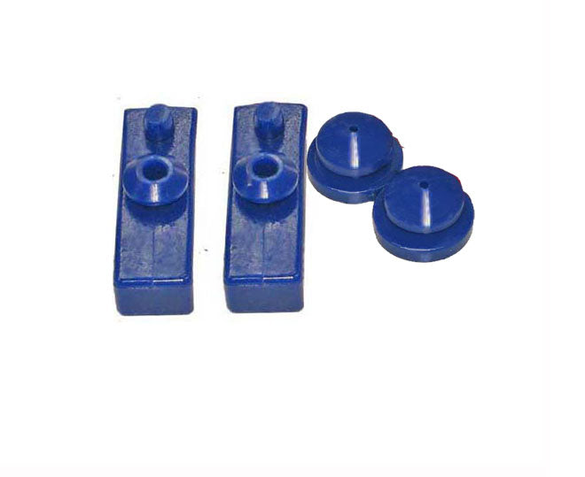 1985-86 HONDA ATC 250R REAR FENDER FRAME MOUNTS & REAR FENDER FRONT CUSHIONS (set 4) Pt#&nbsp;50815-50816-HA2-670
