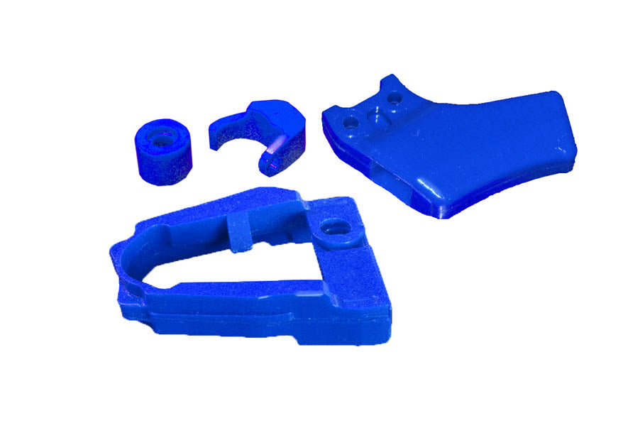 1986-87 Honda TRX250R Front Chain Slider, Rear Chain Guide, Rub Block and Roller4 Pcs Set