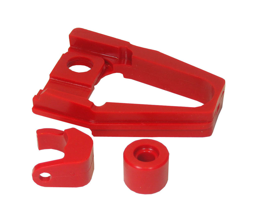 1988-89 HONDA TRX250R FRONT CHAIN SLIDER, RUB BLOCK AND ROLLER SET