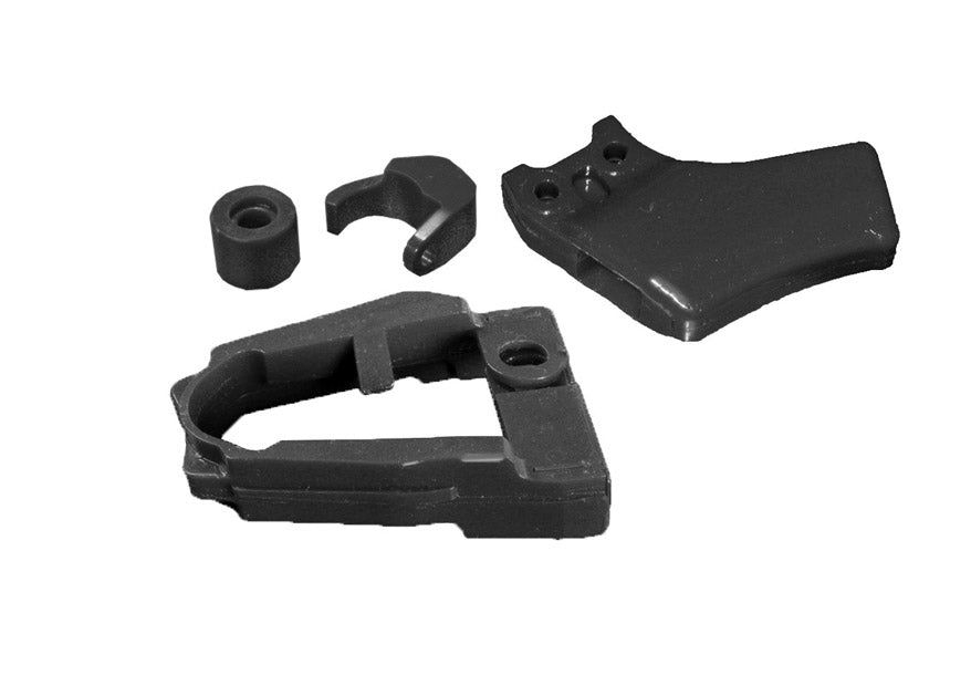 1986-87 Honda TRX250R Front Chain Slider, Rear Chain Guide, Rub Block and Roller4 Pcs Set