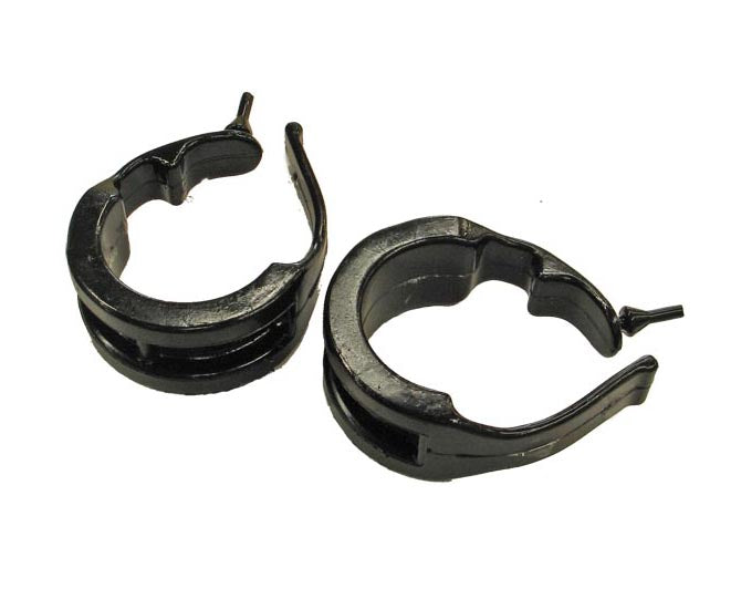 1985-86 HONDA ATC 250R  GAS/FUEL TANK STRAPS (set 2) Pt#17504-HA2-000 GTS