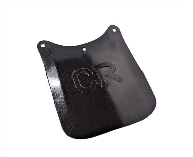 1974-75 Honda 1CR 125; 73-74 CR 250 Mud Flap w/ CR Logo